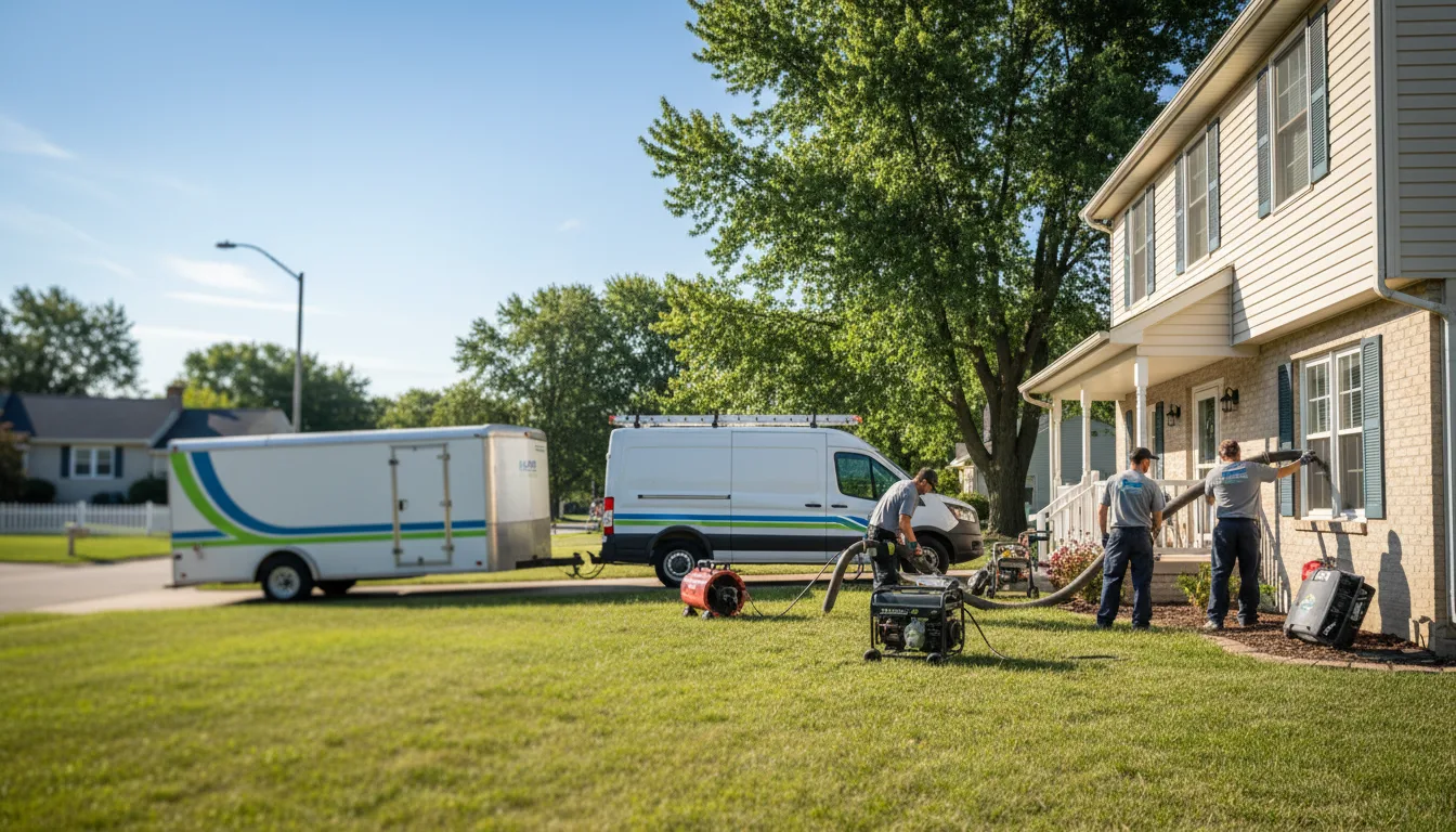 Flooded Basement Restoration And Cleanup With Repair in Holstein, NE near me
